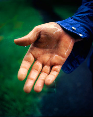 Wet Hand